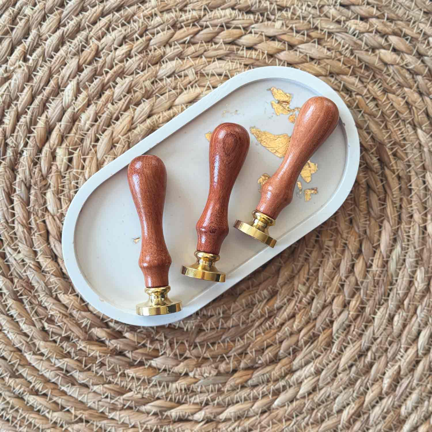 viaszpecsét esküvői arculathoz igazítva